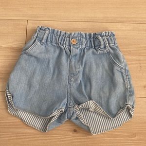 Zara toddler denim shorts